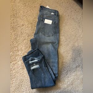 Classic Blue Straight Leg Jeans